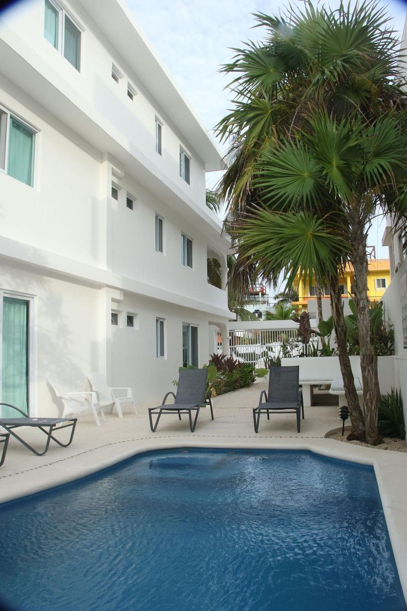 Edifico Con Departamentos Amplios Cerca De La Playa Apartment Puerto Morelos Bagian luar foto